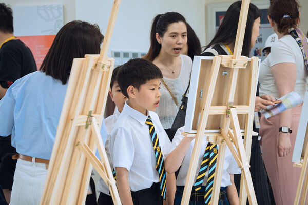 惠立艺术展,南通惠立学校